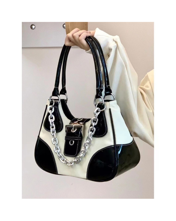 Black & White Buckle Babe