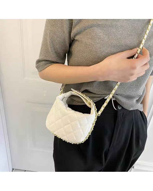White Mini Sugar Cube Bag